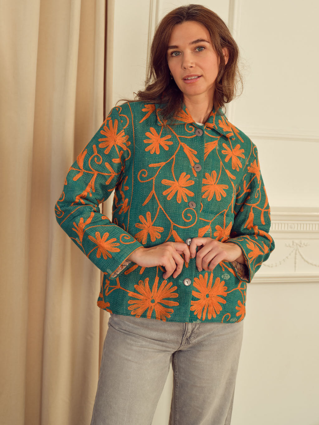 The Meera — Relaxed-Fit Jacket | Loom & Things – Loom And Things
