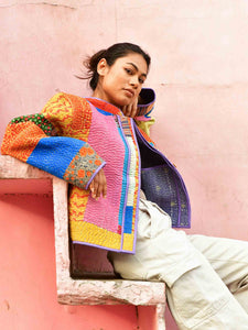 Luna Jacket - Cropped Bomber Style