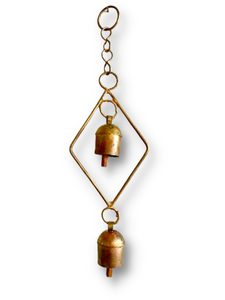 Handcrafted Copper Chime Diamons
