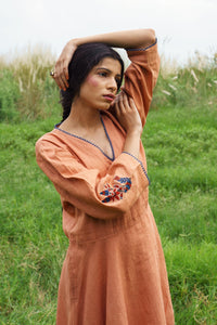 Talitha Papaya Dress